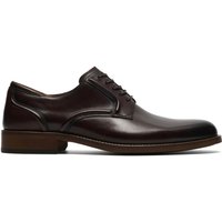 Clarks Mens Craft Remi Lace Shoes - Brown Leather - 7