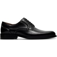 Clarks Mens Craft Remi Lace Shoes - Black Leather - 6