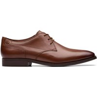 Clarks Mens Paulton Lace Shoes - Tan - 12