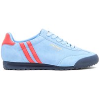Patrick Mens Dijon Runner Trainers - Sky Blue/Red - 8