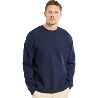 Armor Lux Mens Heritage Embroidered Sweatshirt - Marine Deep - M