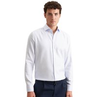 Seidensticker Mens Regular Business Structure Shirt - Light Blue - 46