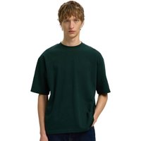 Selected Homme Mens Oscar Loose Fit T-Shirt - Pine Grove - XL