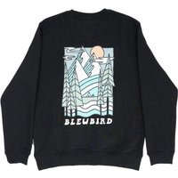 Bleubird Trailhead Crew Sweatshirt - Black - XL