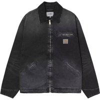 Carhartt WIP Mens OG Detroit Jacket - Black (Destroy Wash) - L