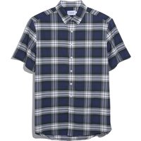 Farah Mens Foster Short Sleeve Shirt - Pine - 2XL