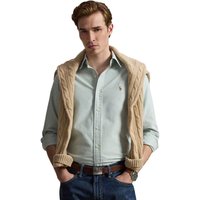 Polo Ralph Lauren Mens The Iconic Oxford Shirt - Faded Mint - XL