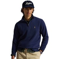 Polo Ralph Lauren Mens Estate-Rib Quarter-Zip Pullover Sweater - Cruise Navy - XL