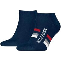 Tommy Hilfiger Mens 2-Pack Trainer Socks - Navy - 6-8