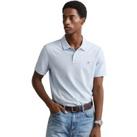 GANT Mens Regular Fit Polo Shirt - Fresh Blue - 4XL