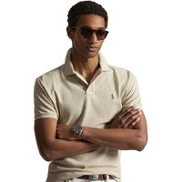 Polo Ralph Lauren Mens The Iconic Custom Slim Fit Mesh Polo - Grey - L
