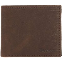 Barbour Mens Padbury Billfold Wallet - Dark Brown - One