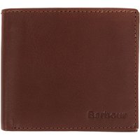Barbour Mens Colwell Leather Billfold Wallet - Brown Classic - One