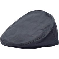 Barbour Waxed Flat Cap - Navy - M