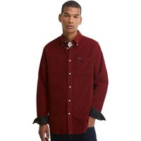Barbour Mens Ramsey Tailored Cord Shirt - Russet - L