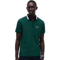 Tommy Hilfiger Mens Regular Fit Tipped Collar Polo Shirt - Ornamental Green - S