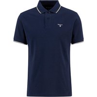 Barbour Mens Fielding Tailored Polo Shirt - Navy - 3XL