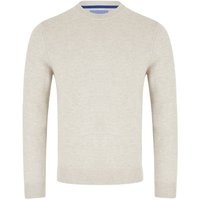 Benetti Mens Franco Crew Sweater - Stone - 2XL