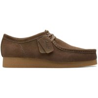 Clarks Originals Mens Wallabee EVO Shoes - Dark Olive Suede - 8