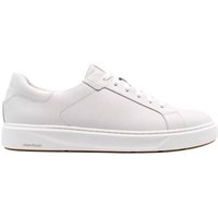 Clarks Mens Code C Lace Trainers - White Leather - 10
