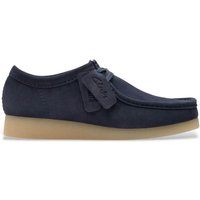 Clarks Originals Mens Wallabee EVO Shoes - Navy Suede - 8