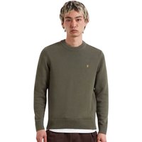 Farah Mens Shepard Crew Sweater - Rosemary - S