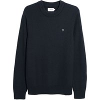 Farah Mens Barwick Knitted Sweater - True Navy - L