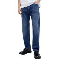 Jack And Jones Mens Chris Original 959 Relaxed Jeans - Blue Denim - 32W X 32L