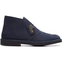 Clarks Originals Mens Desert Boot EVO - Navy Suede - 7