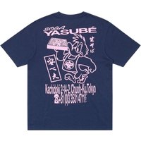 Edwin Mens Soba Yasubé T-Shirt - Maritime Blue - XS