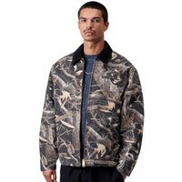 Carhartt WIP Mens OG Detroit Jacket - Camo Feather Tree/Black (Heavy Stone Wash) - S