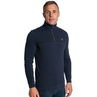 Tommy Bowe XV Kings Clothing Mens Narbonne 1/4 Zip Sweater - Classic Navy - 2XL