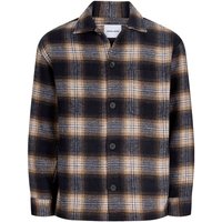 Jack And Jones Mens Soho Ollie Overshirt - Navy Blazer - L