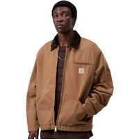 Carhartt WIP Mens OG Detroit Jacket - WIP H Brown/Tobacco (Stone Canvas) - XS