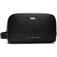 Tommy Hilfiger Enamel Flag Washbag - Black - One