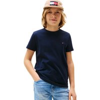 Tommy Hilfiger Boys Essential Flag Embroidery T-Shirt - Dark Night Navy - 7