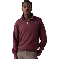 Levi's Mens Original Housemark Quarter-Zip Pullover - Winetasting Htr - L
