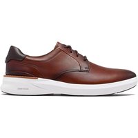 Clarks Mens Code H Plain Trainers - Tan Leather - 7