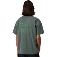 Carhartt WIP Mens Boxed T-Shirt - Dark Scarab (Garment Dyed) - 2XL