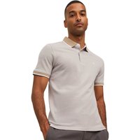 Jack And Jones Mens Paulos Plain Polo Shirt - Crockery - XL