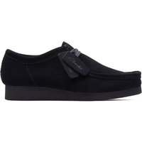 Clarks Originals Mens Wallabee EVO Shoes - Black Suede - 7