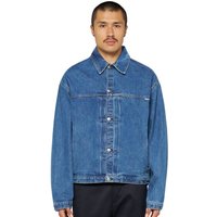 Edwin Mens Freeland Jacket - Blue (Mid Stone Wash) - S