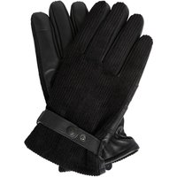 Barbour Mens Nelson Leather Gloves - Black - L