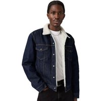 Levi's Mens Type III Sherpa Trucker Jacket - Blue - M