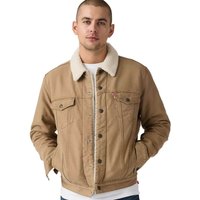 Levi's Mens Type III Sherpa Trucker Jacket - Ermine - M
