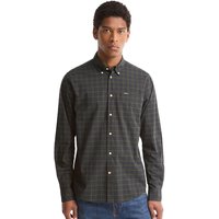 Barbour Mens Lomond Tailored Long-Sleeved Shirt - Shadow Classic Tartan - XL