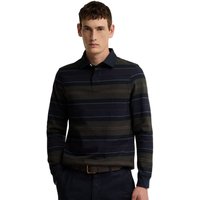 Barbour Mens Frith Striped Rugby Shirt - Navy - L