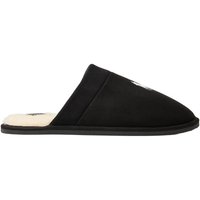 Polo Ralph Lauren Mens Klarence Microsuede Scuff Slippers - Blackwatch/Cream - 7