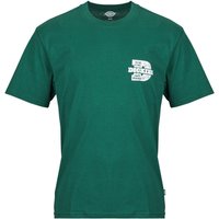 Dickies Mens Minden Midweight T-Shirt - Dark Green - XS