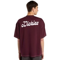 Dickies Mens Cornville Midweight T-Shirt - Maroon - L